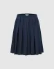 Elastic Waist Midi A-Line Knitted Skirt sold by Urban Revivo