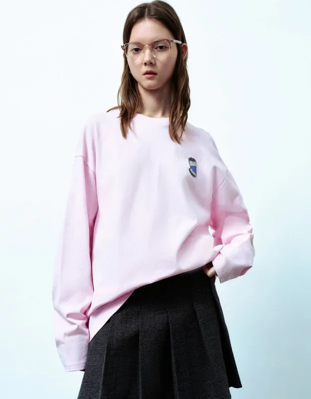 Crew Neck Loose T-Shirt sold by Urban Revivo