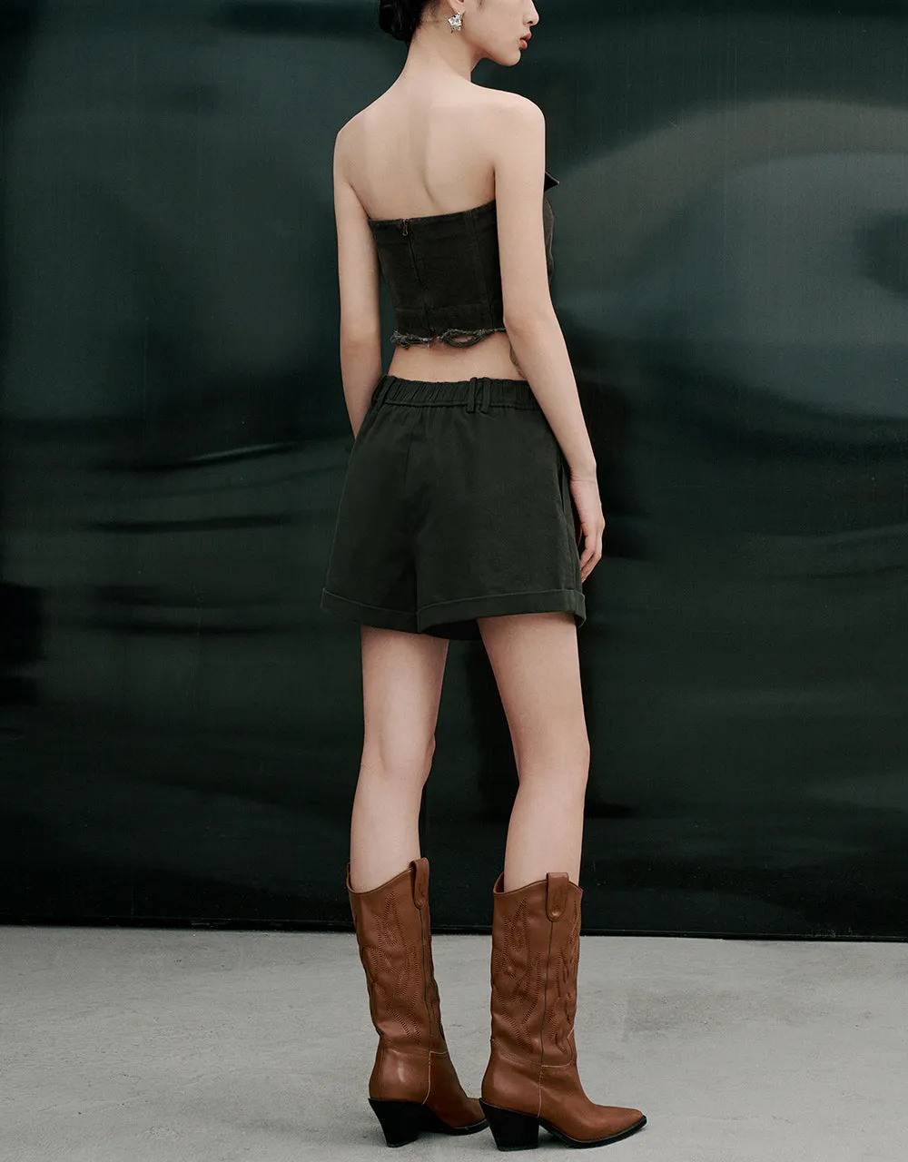 Raw Hem Tube Top sold by Urban Revivo product image thumbnail 5