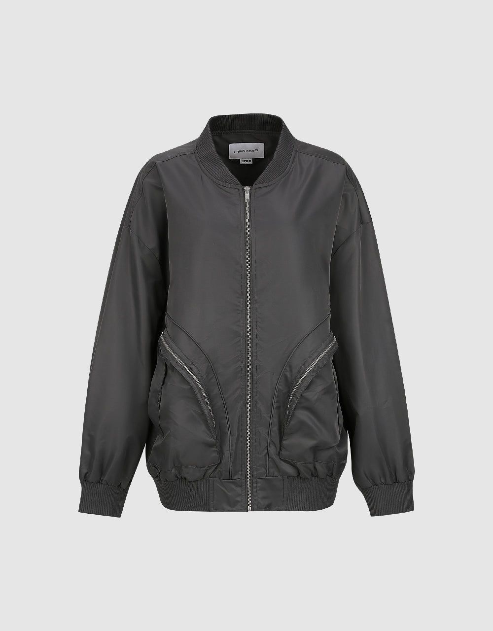 Zipper Front Balloon Jacket sold by Urban Revivo product image thumbnail 2