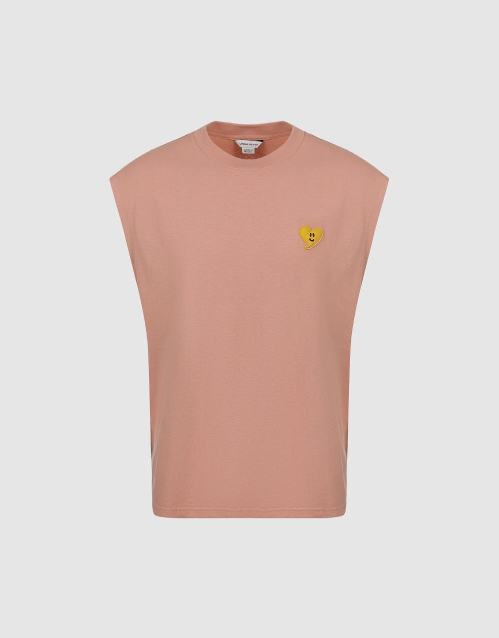 Heart Detail Loose Tank Top sold by Urban Revivo