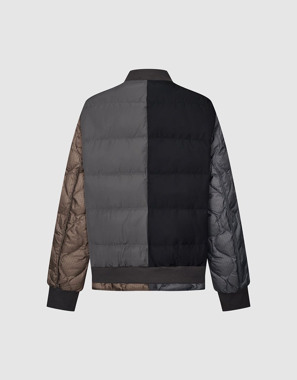 Zipper Front Loose Down Jacket sold by Urban Revivo product image thumbnail 4