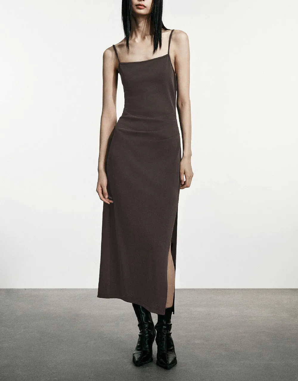 Ruched Skater Cami Dress sold by Urban Revivo product image thumbnail 2