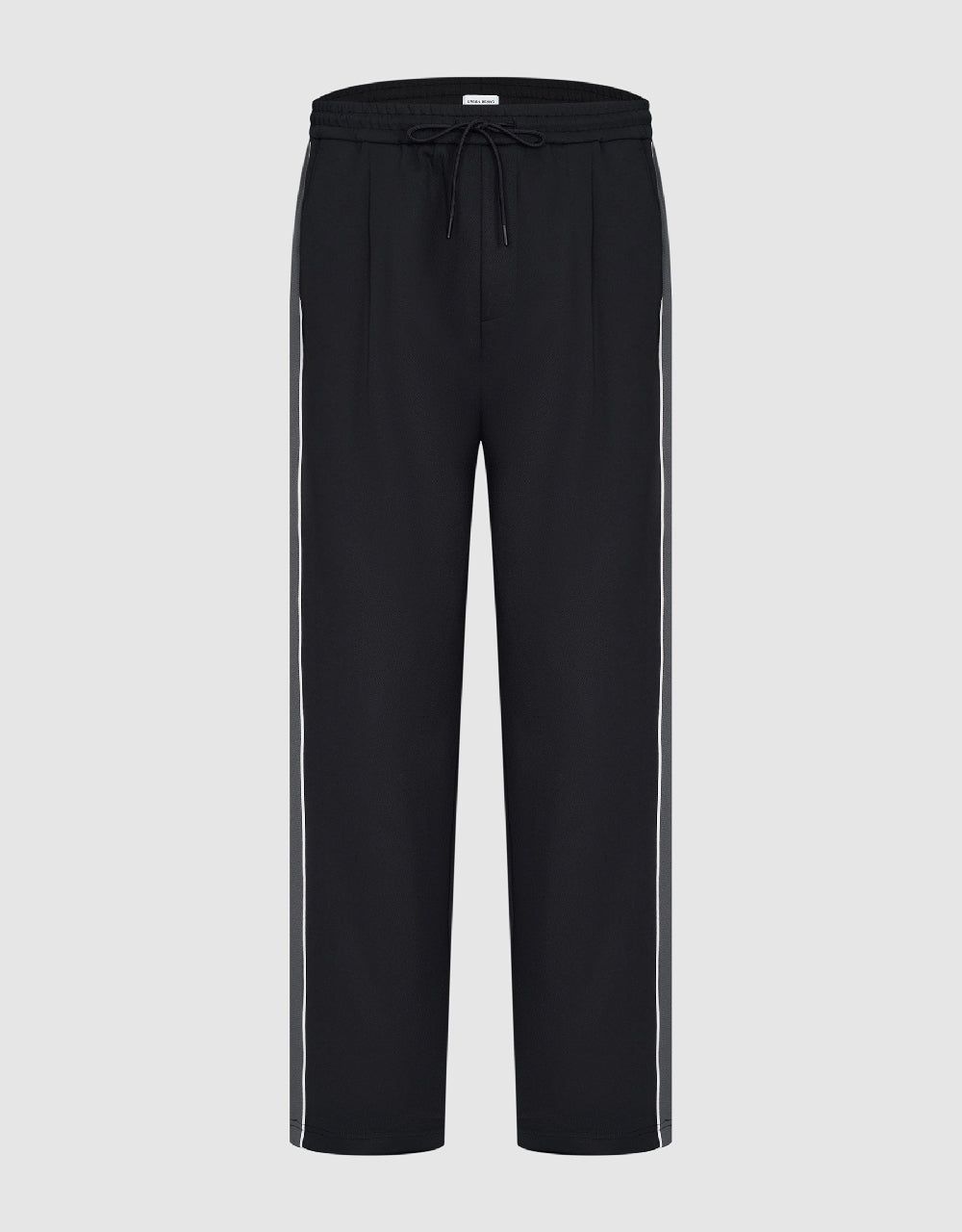 Drawstring Waist Knitted Wide-Leg Pants sold by Urban Revivo