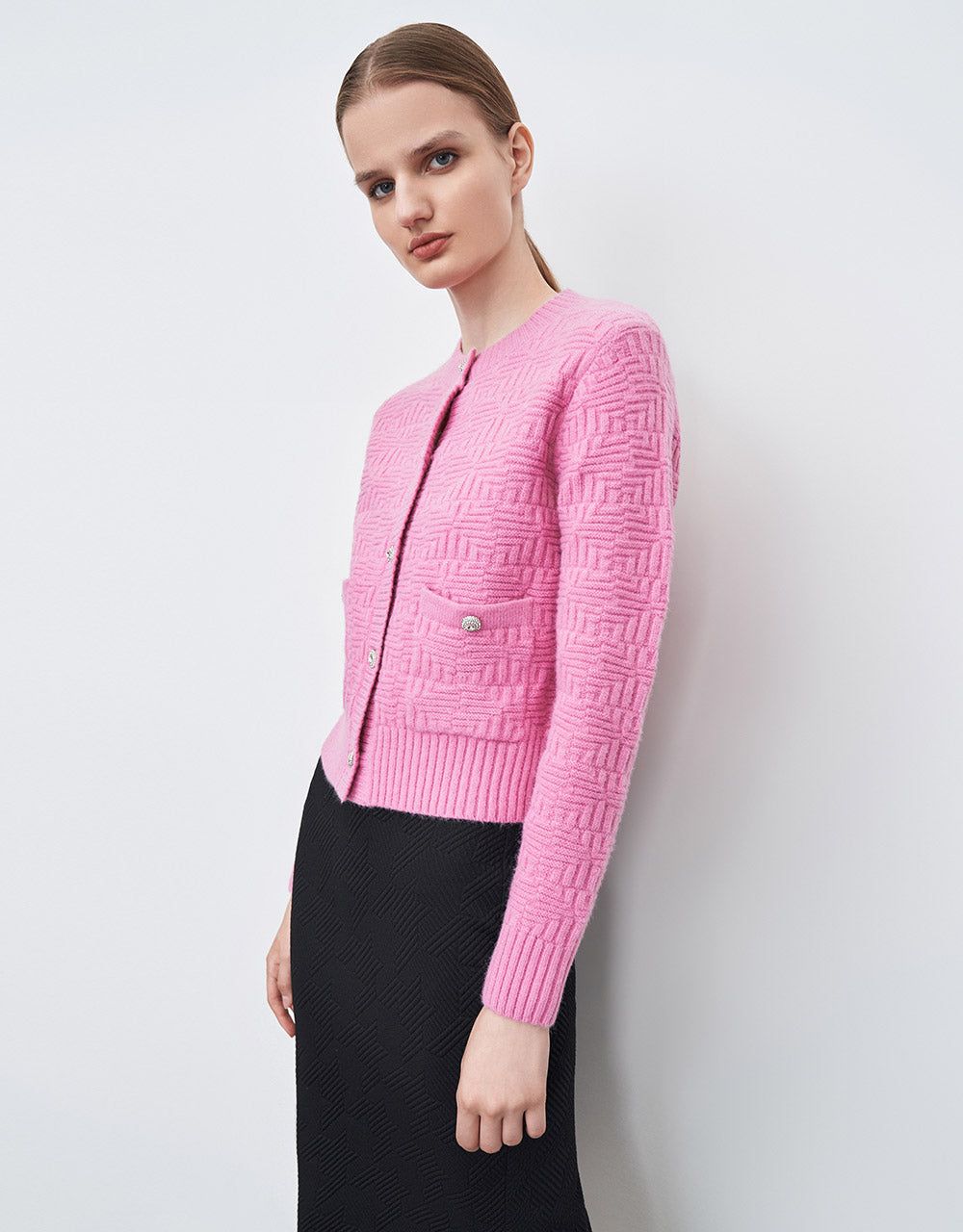 Patch Pocket Textured Cardigan sold by Urban Revivo product image thumbnail 5