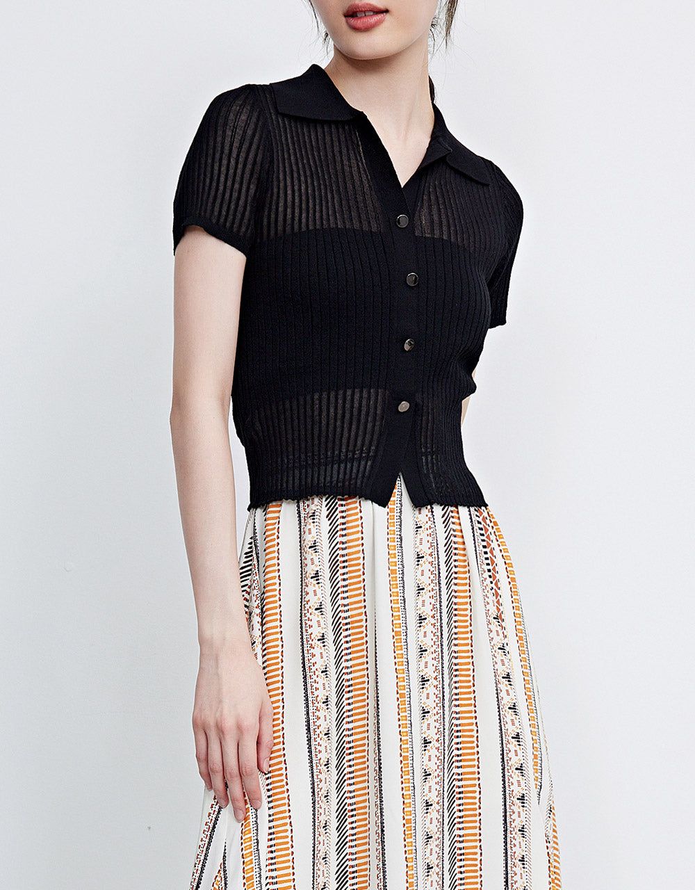 Button Up Cardigan sold by Urban Revivo product image thumbnail 3