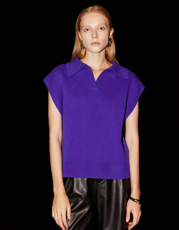 Sleeveless Polo T-Shirt sold by Urban Revivo