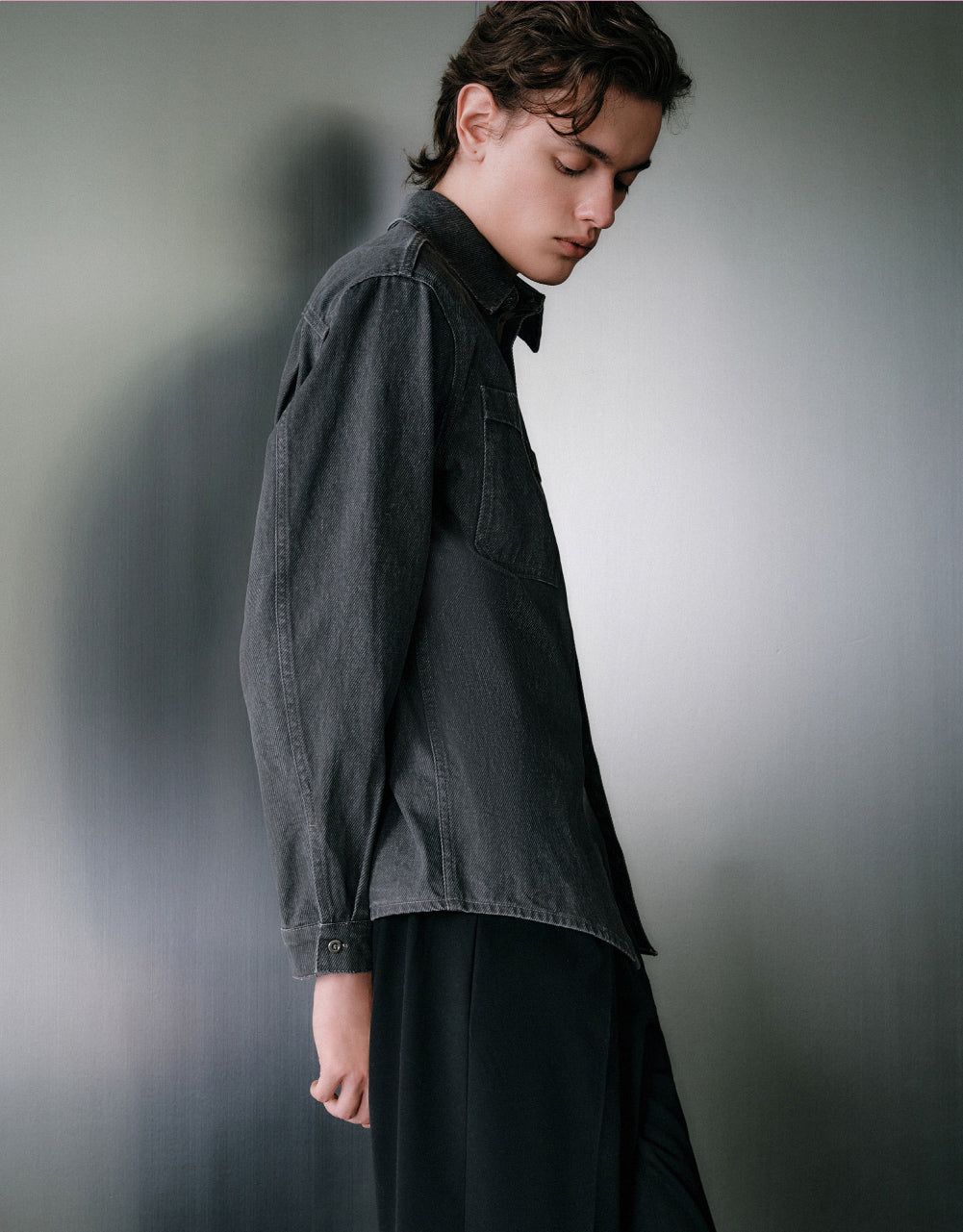 Denim Casual Shirt sold by Urban Revivo product image thumbnail 5