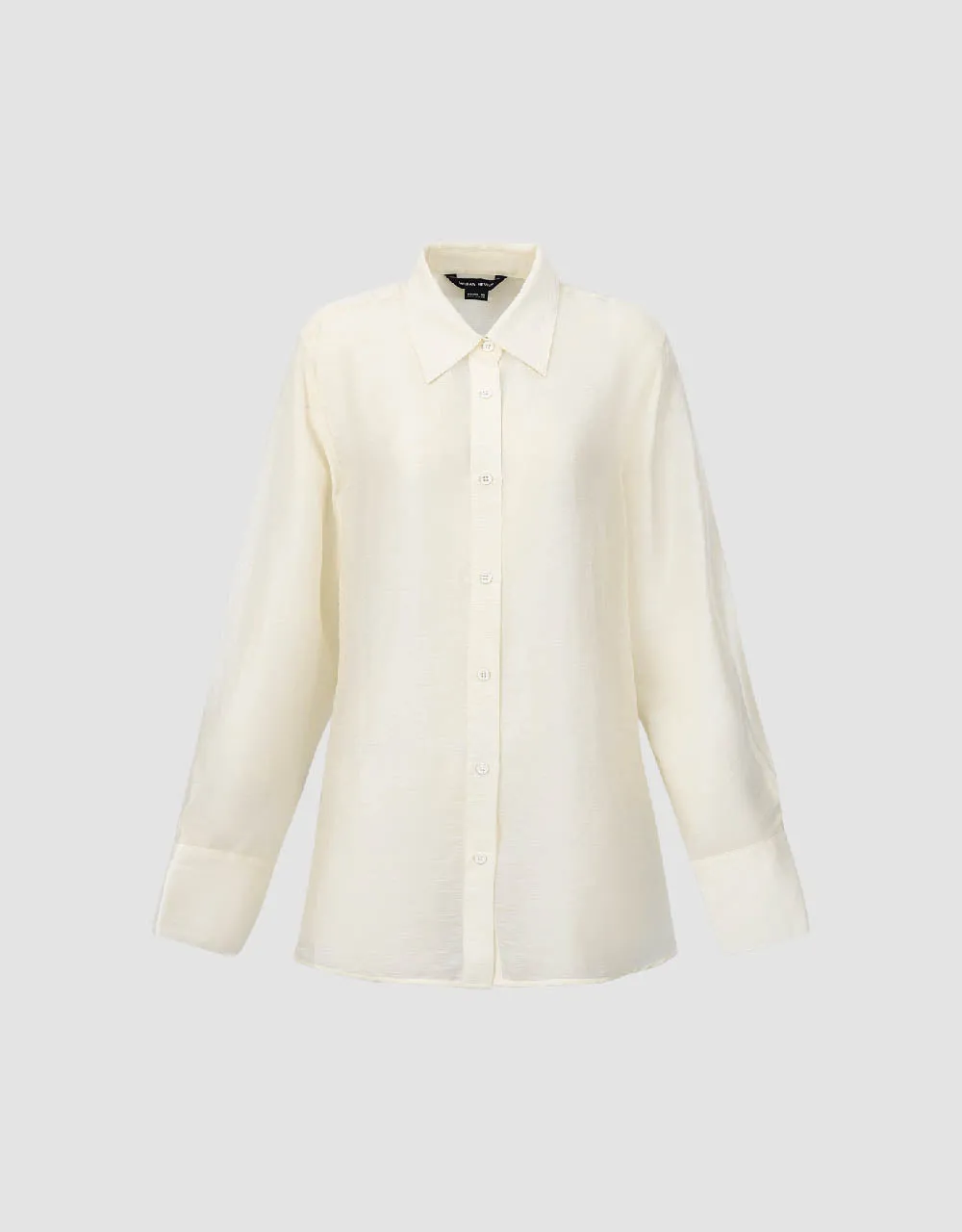 Button Up Straight Shirt sold by Urban Revivo product image thumbnail 2