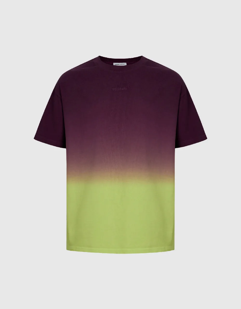 Letter Embossed Crew Neck Loose T-Shirt sold by Urban Revivo