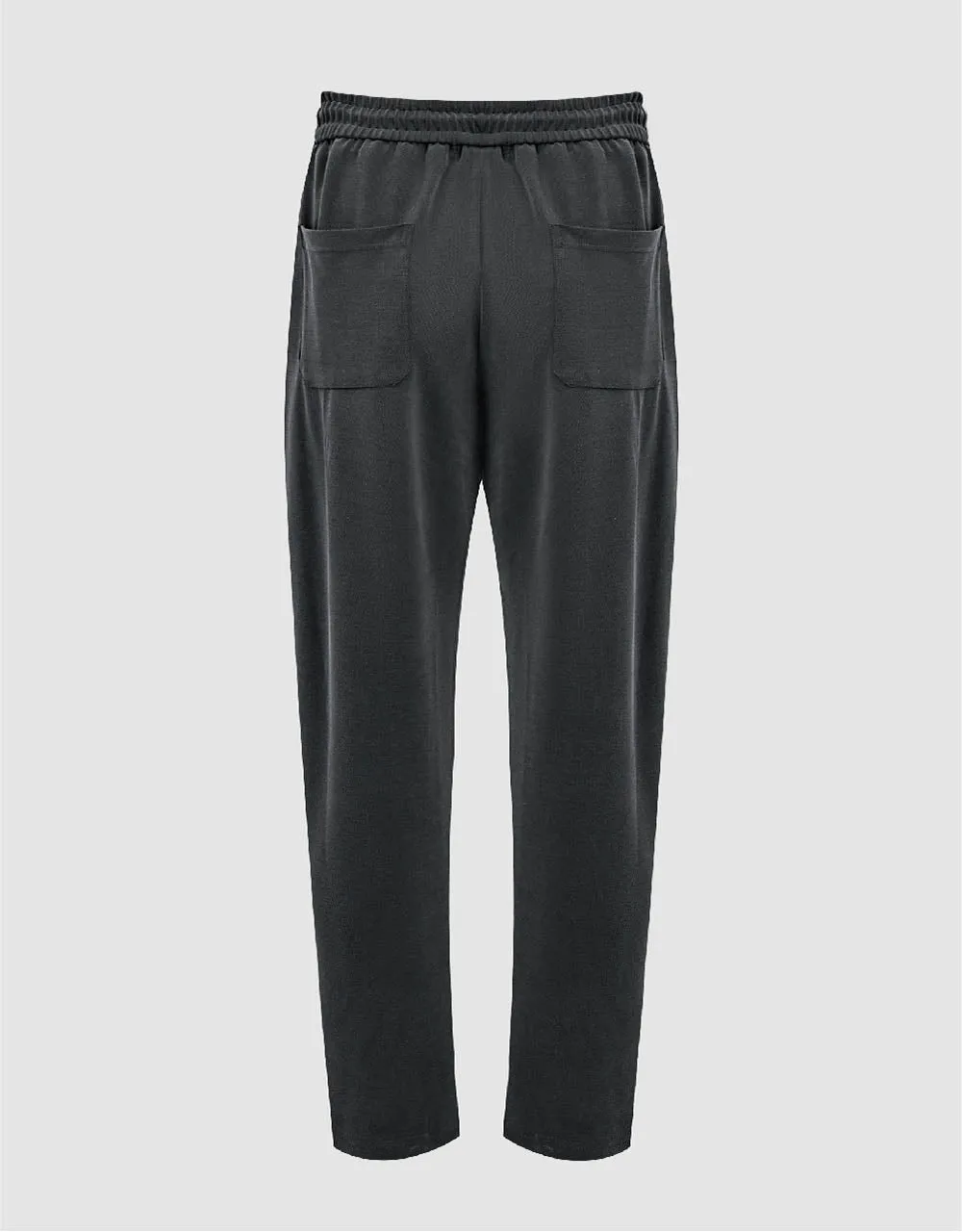 Drawstring Waist Knitted Carrot Fit Pants sold by Urban Revivo product image thumbnail 3