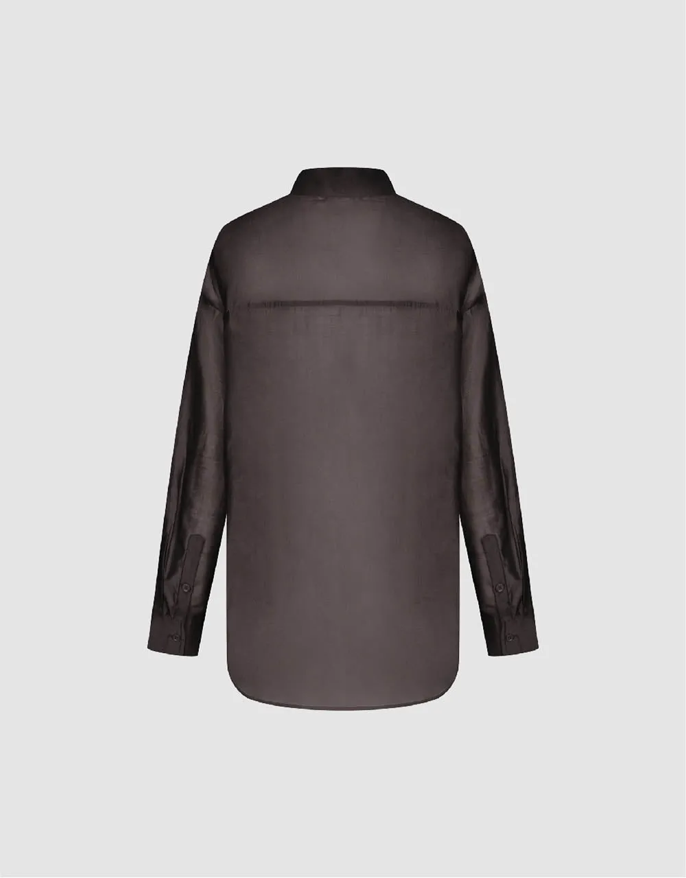 Button Up Straight Shirt sold by Urban Revivo product image thumbnail 5