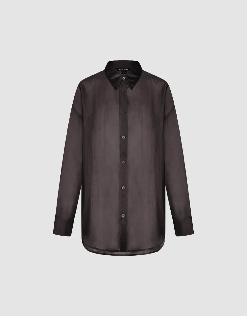 Button Up Straight Shirt sold by Urban Revivo