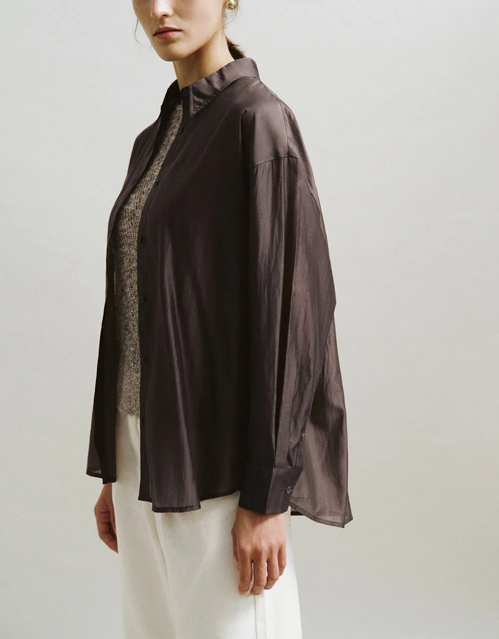 Button Up Straight Shirt sold by Urban Revivo product image thumbnail 3