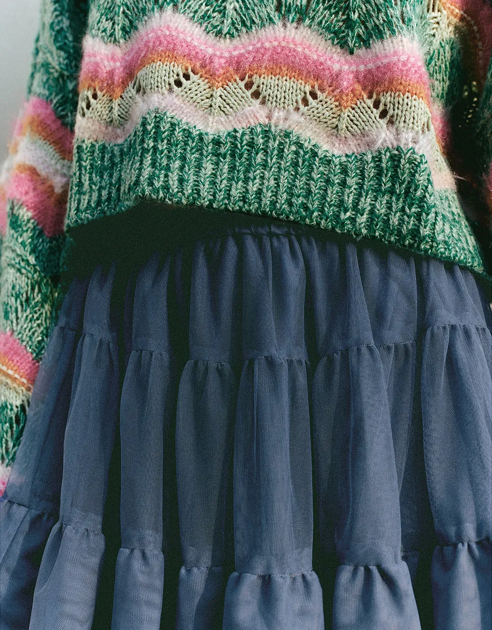 Elastic Waist Mini A-Line Skirt sold by Urban Revivo product image thumbnail 5