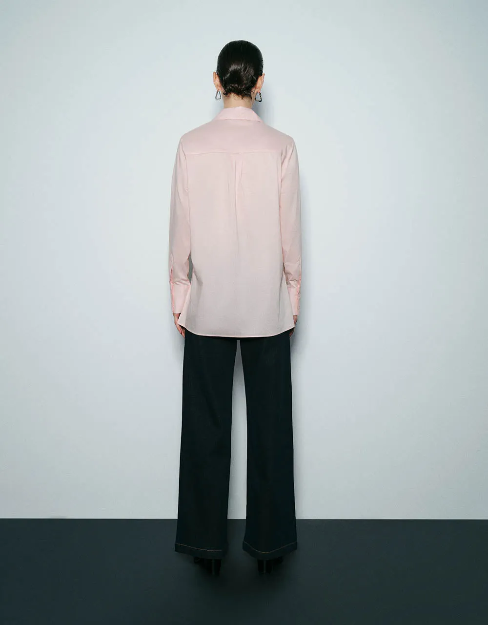 Button Up Straight Shirt sold by Urban Revivo product image thumbnail 4