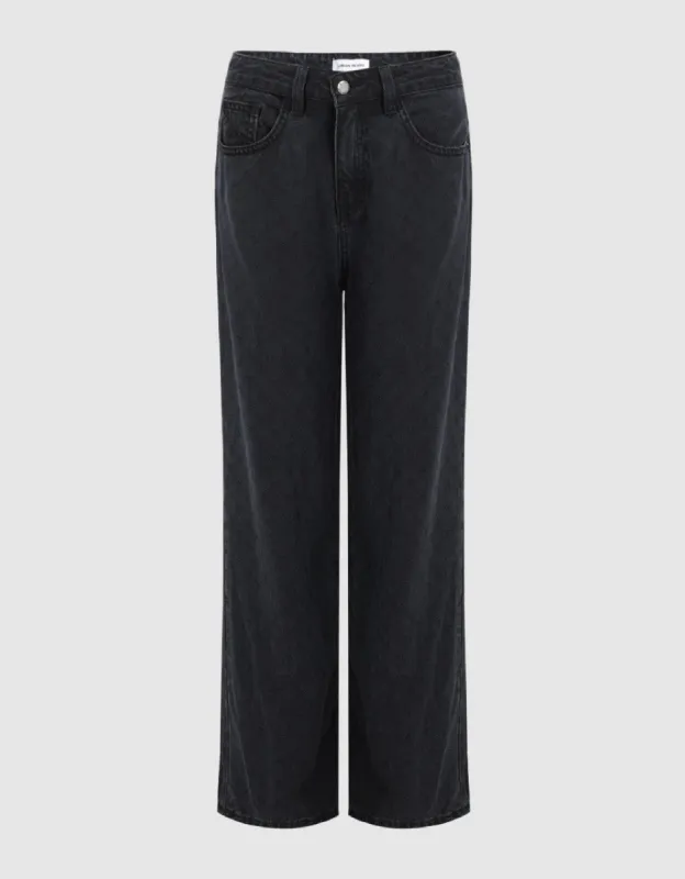 Wide-Leg Jeans sold by Urban Revivo