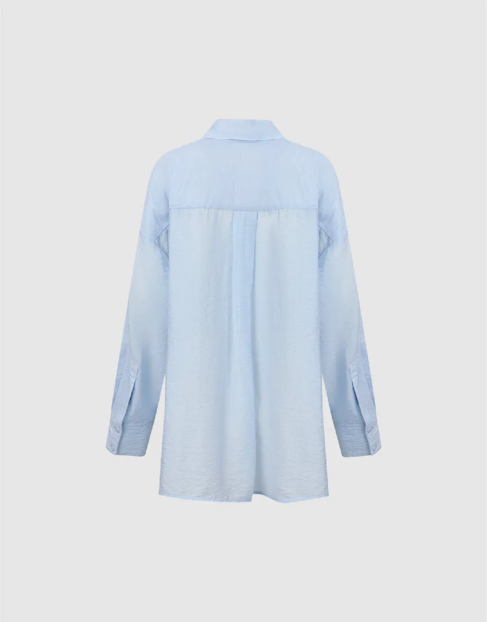 Button Up Straight Shirt sold by Urban Revivo product image thumbnail 5