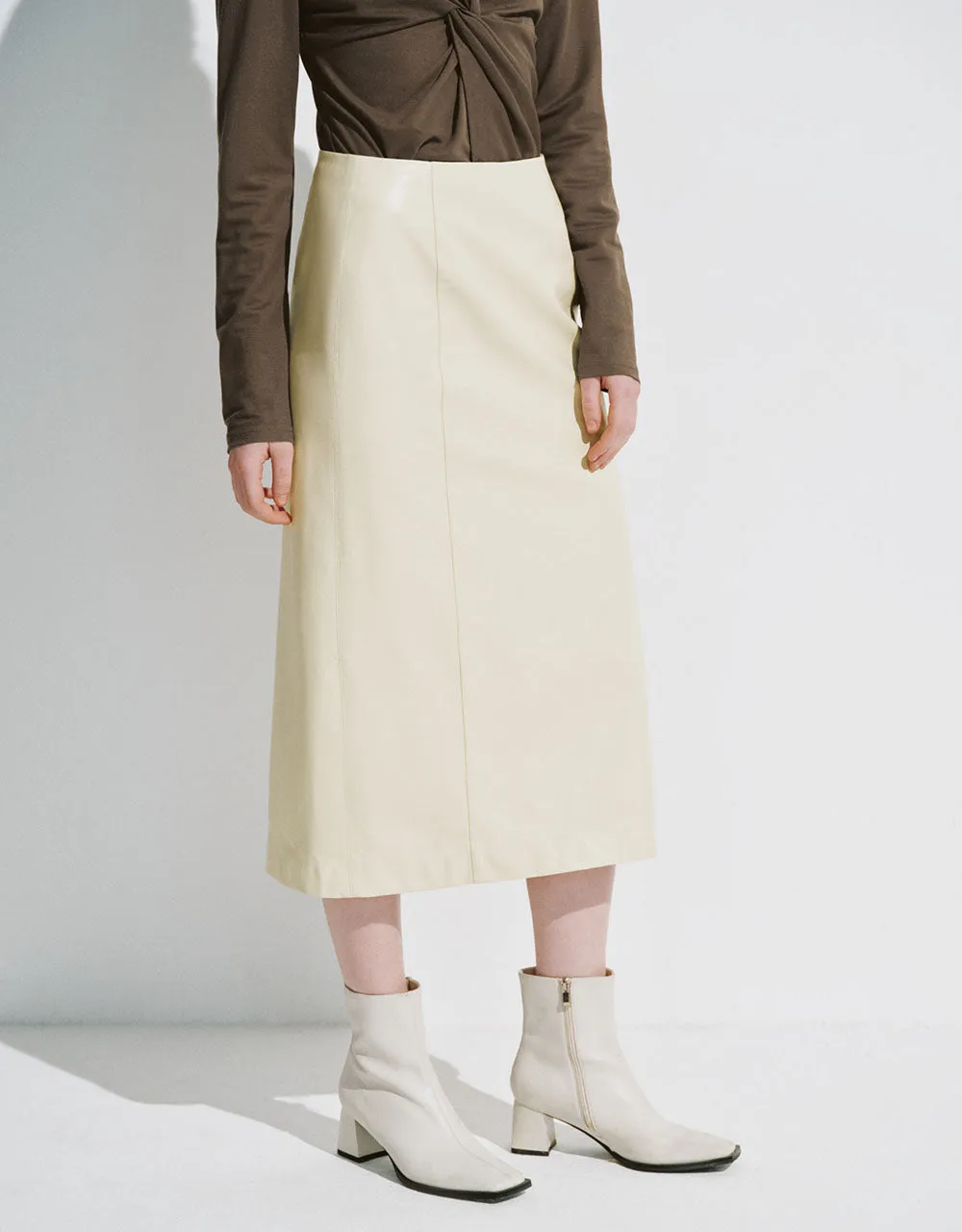 Midi Straight Skirt sold by Urban Revivo product image thumbnail 4