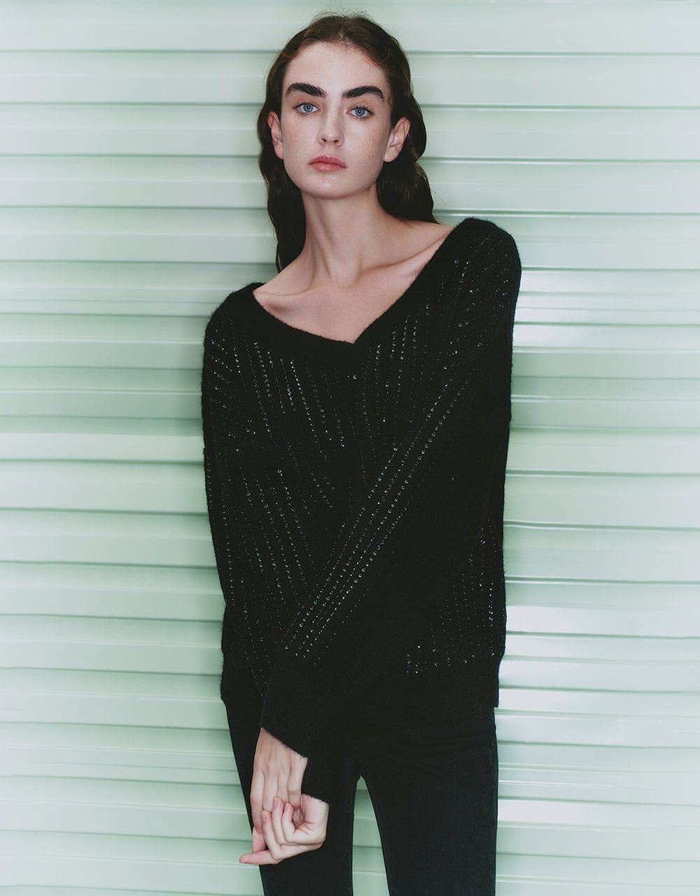 Rib Knit Sweater sold by Urban Revivo