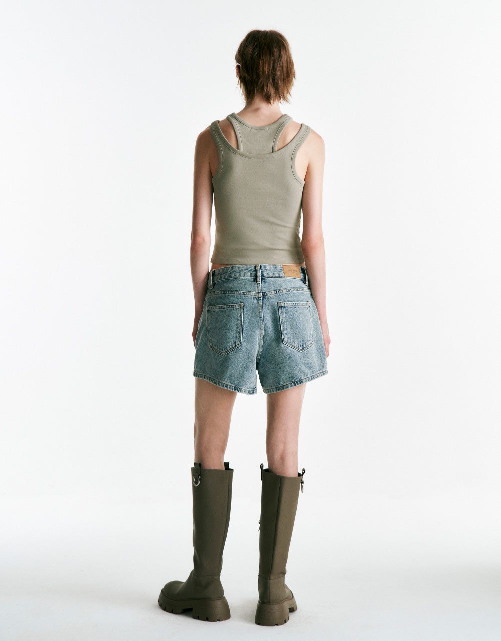 Crew Neck Tank Top sold by Urban Revivo product image thumbnail 4