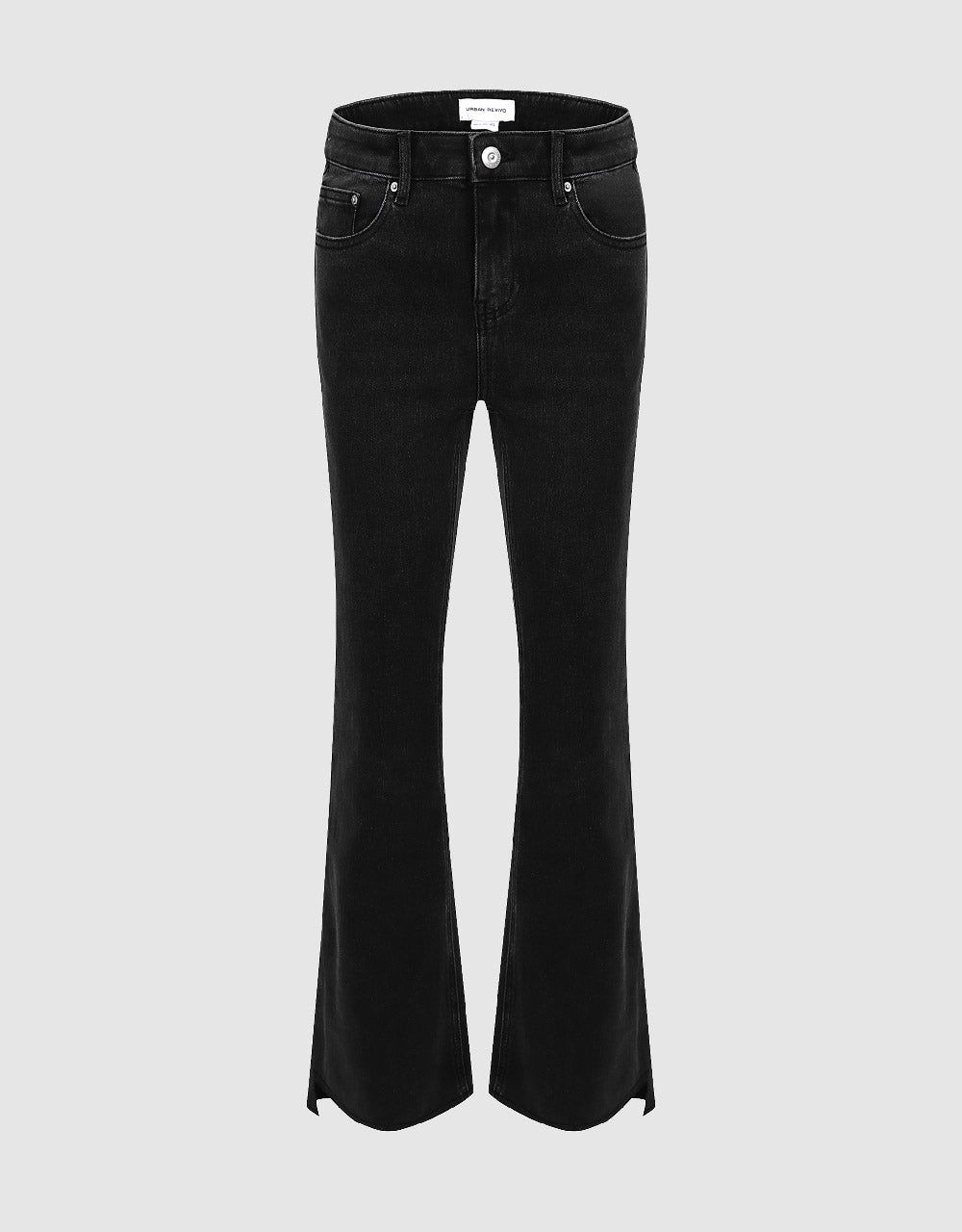 Raw Hem Flare Jeans sold by Urban Revivo