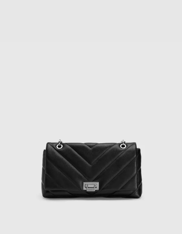 Chevron Shoulder Bag sold by Urban Revivo