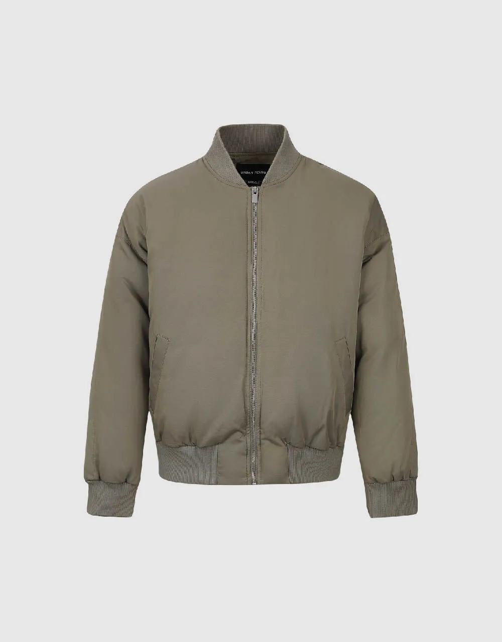 Zipper Front Straight Jacket sold by Urban Revivo product image thumbnail 2