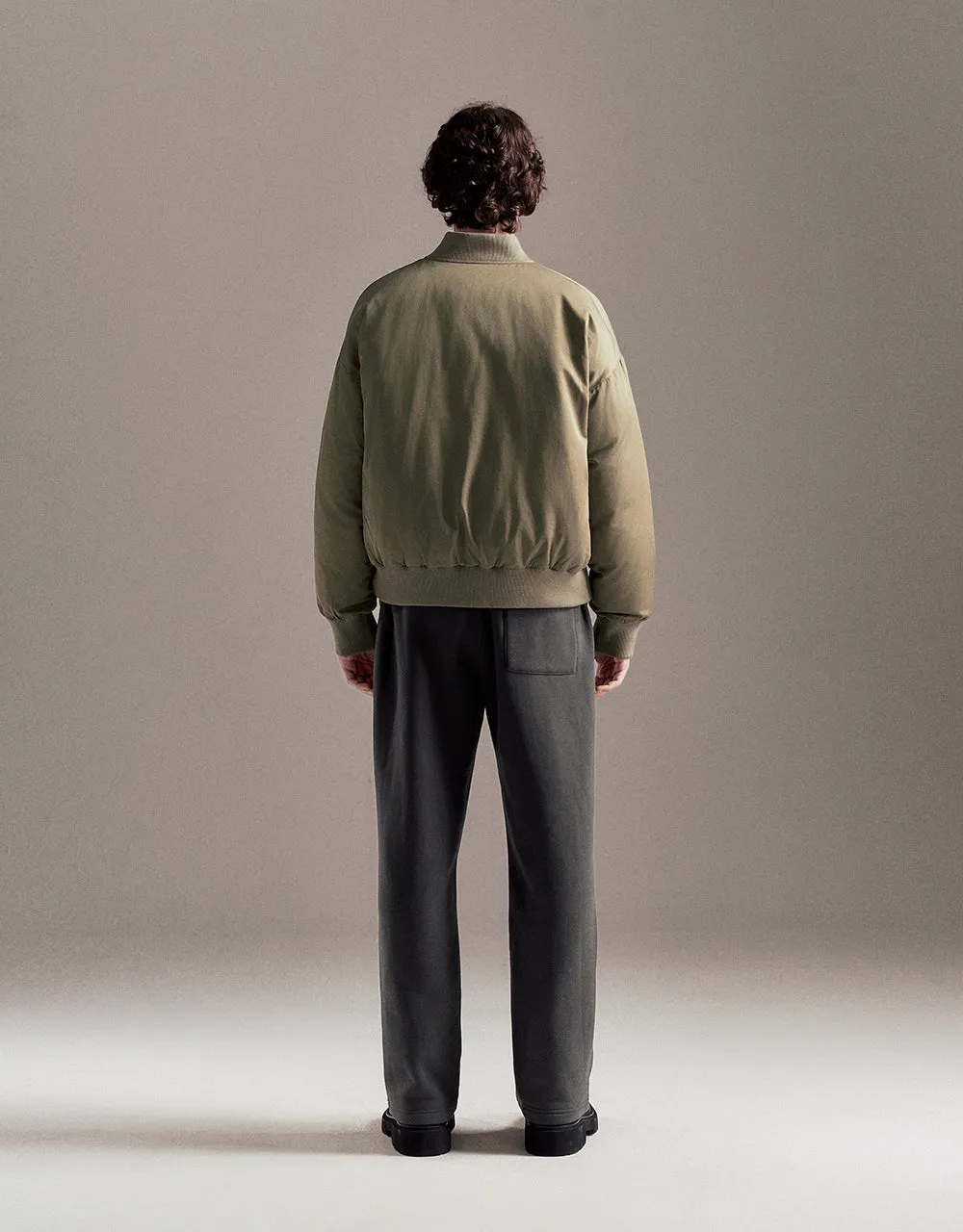 Zipper Front Straight Jacket sold by Urban Revivo product image thumbnail 4