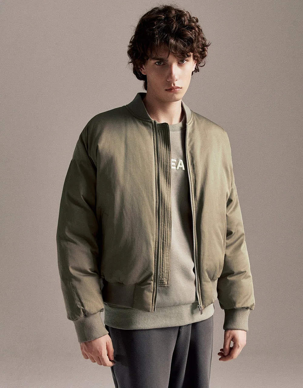 Zipper Front Straight Jacket sold by Urban Revivo