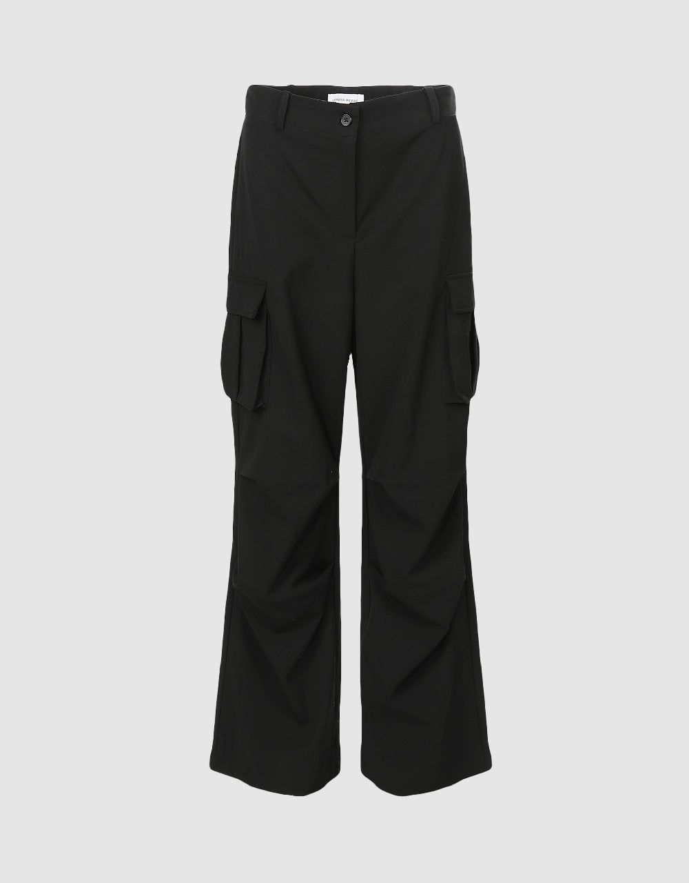 Multi-Pocket Straight Pants sold by Urban Revivo