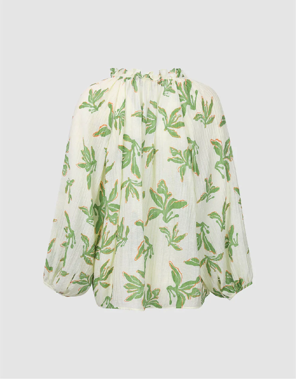 Raglan Sleeve V-Neck Overhead Shirt sold by Urban Revivo product image thumbnail 5