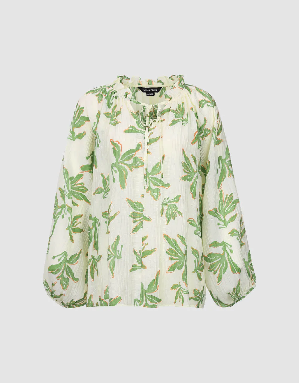 Raglan Sleeve V-Neck Overhead Shirt sold by Urban Revivo product image thumbnail 2