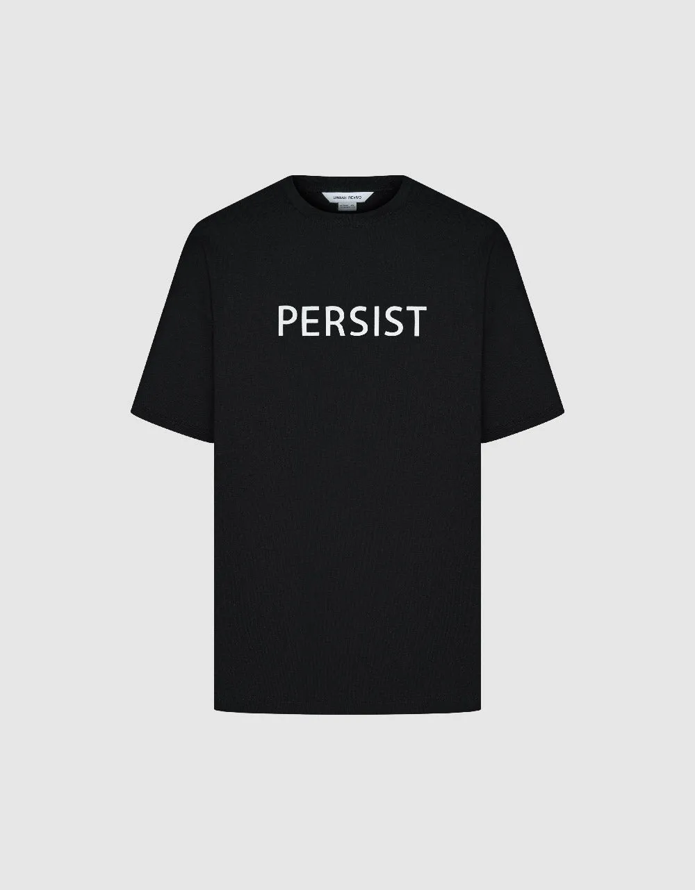 Letter Printed Crew Neck T-Shirt sold by Urban Revivo product image thumbnail 2