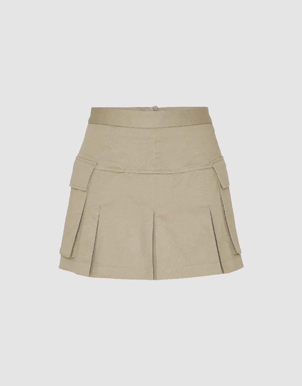 Pleated Mini A-Line Skirt sold by Urban Revivo