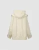 Hooded Longline Jacket sold by Urban Revivo