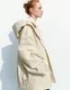 Hooded Longline Jacket sold by Urban Revivo