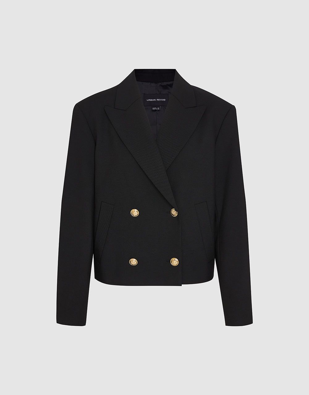 Peak Lapel Tailored Blazer sold by Urban Revivo product image thumbnail 2