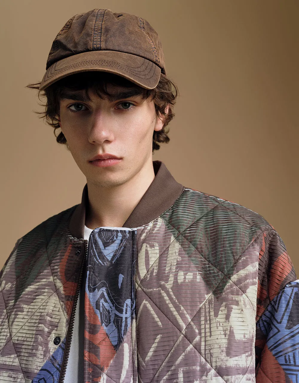 Printed Straight Padded Coat sold by Urban Revivo product image thumbnail 5