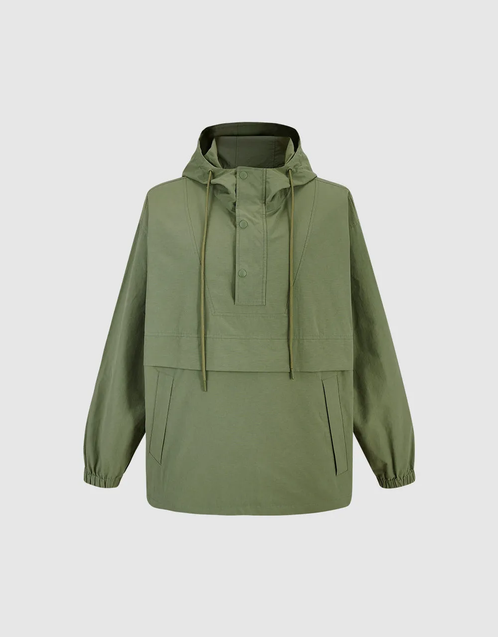 Hooded Oversized Overhead Shirt sold by Urban Revivo product image thumbnail 5