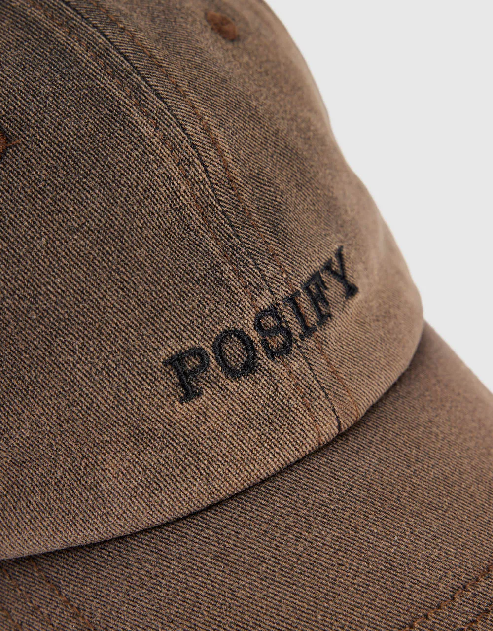 Letter Embossed Denim Baseball Cap sold by Urban Revivo product image thumbnail 4