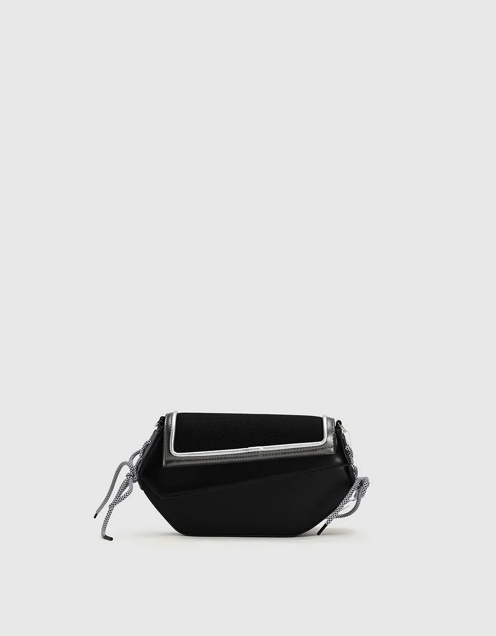 Two Toned Vegan Leather Crossbody Bag sold by Urban Revivo product image thumbnail 4