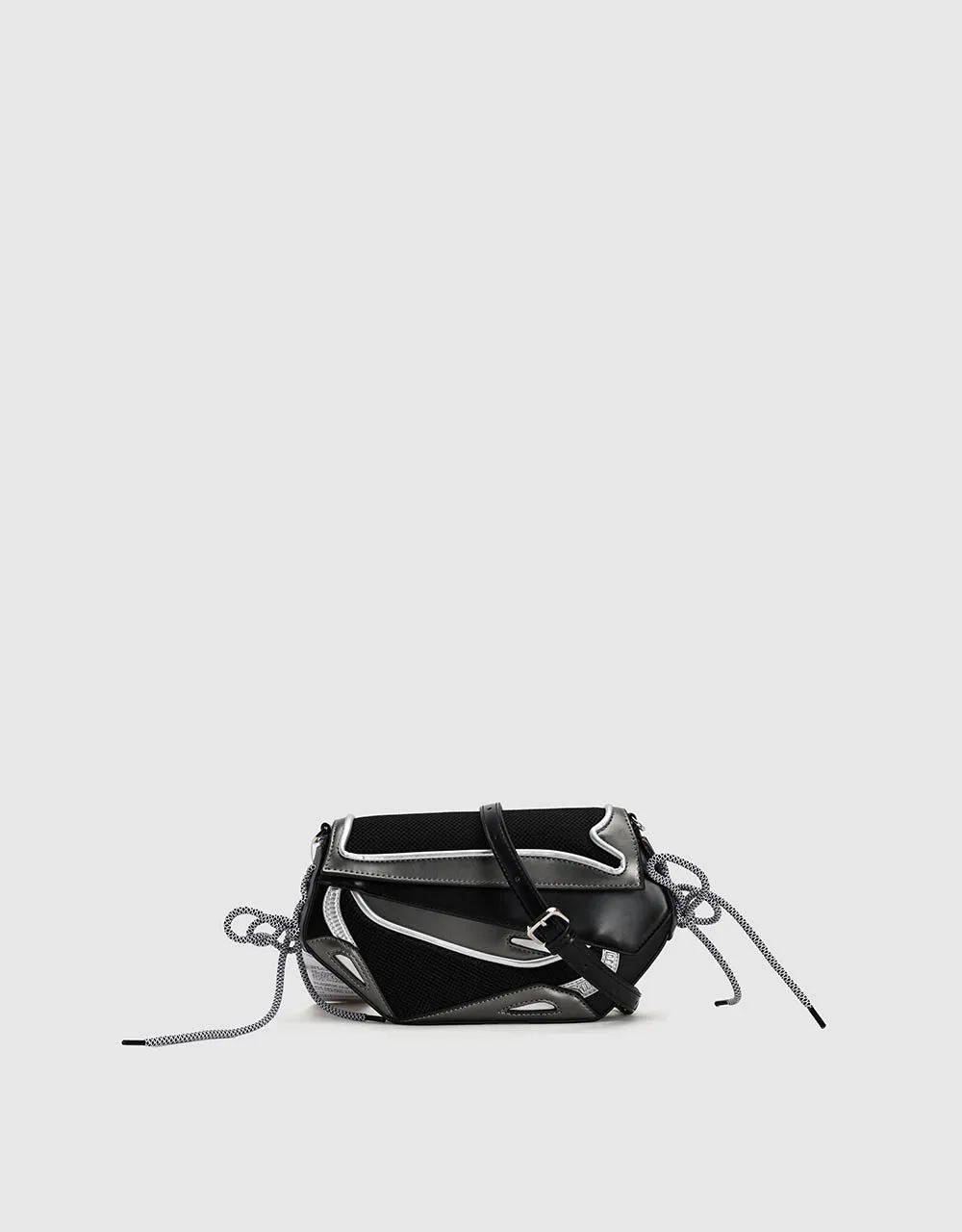 Two Toned Vegan Leather Crossbody Bag sold by Urban Revivo