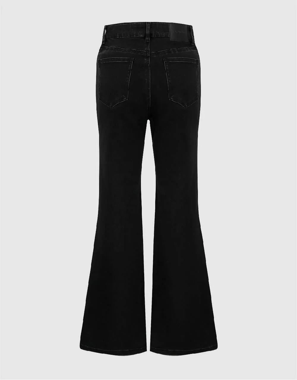 Split Hem Flare Jeans sold by Urban Revivo product image thumbnail 3