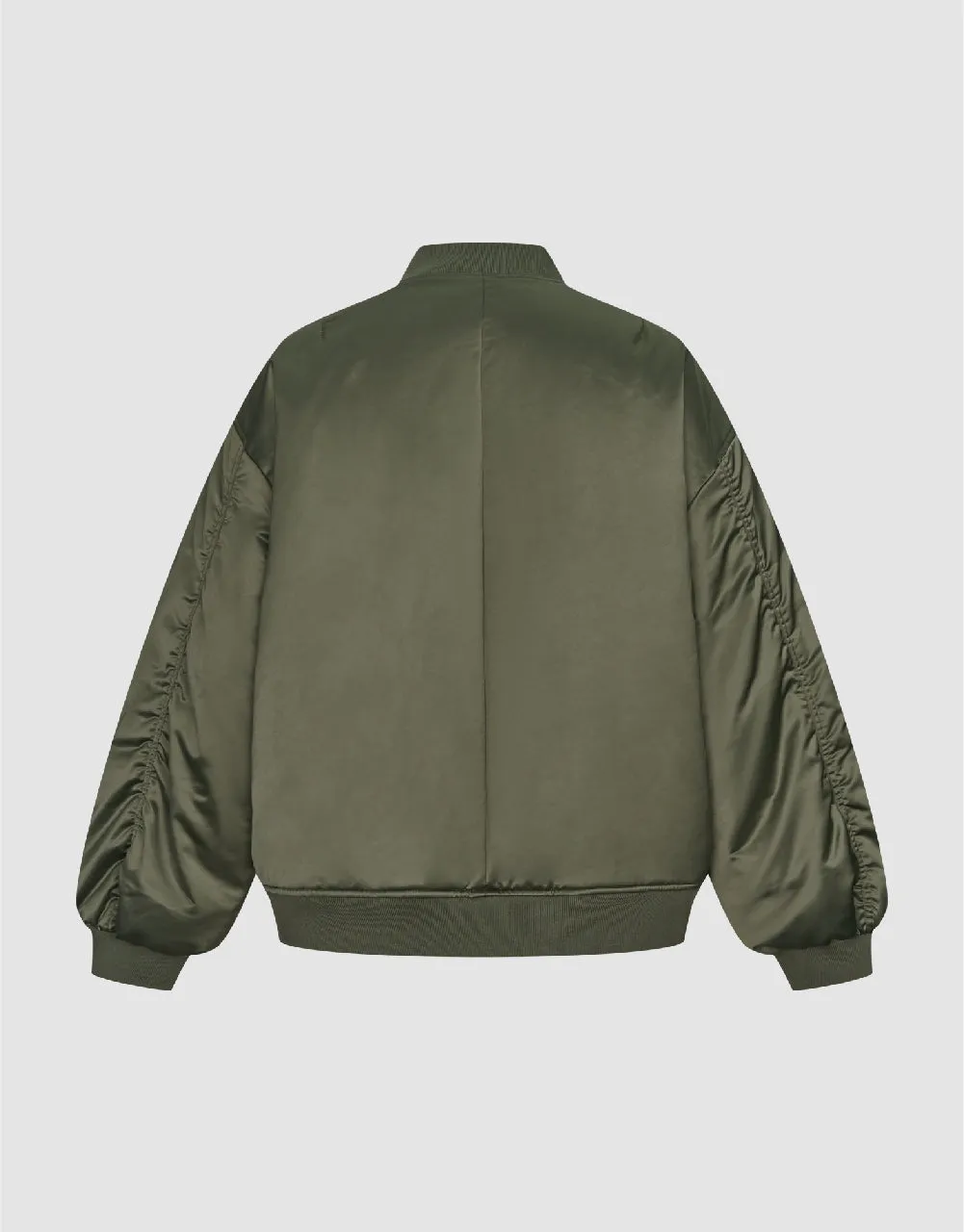 Zipper Front Bomber Jacket sold by Urban Revivo product image thumbnail 2