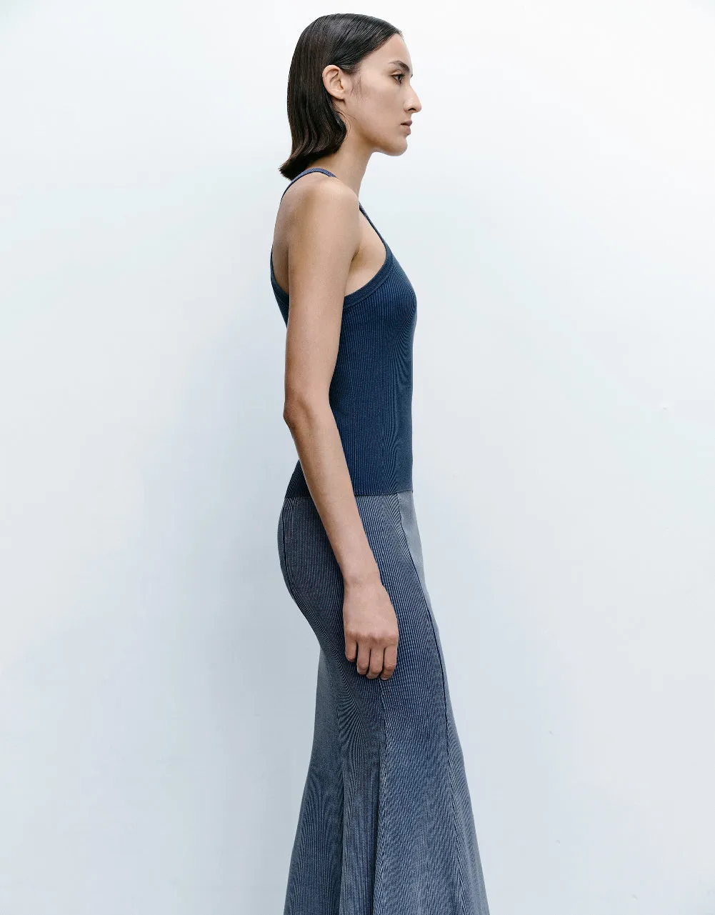 Rib Knitted Tank Top sold by Urban Revivo product image thumbnail 2