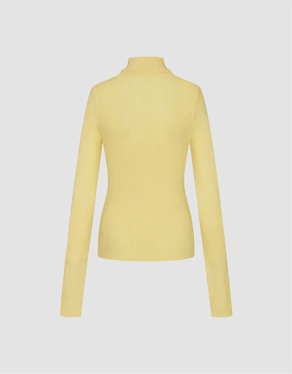 Turtle Neck Skinny Knitted T-Shirt sold by Urban Revivo product image thumbnail 5