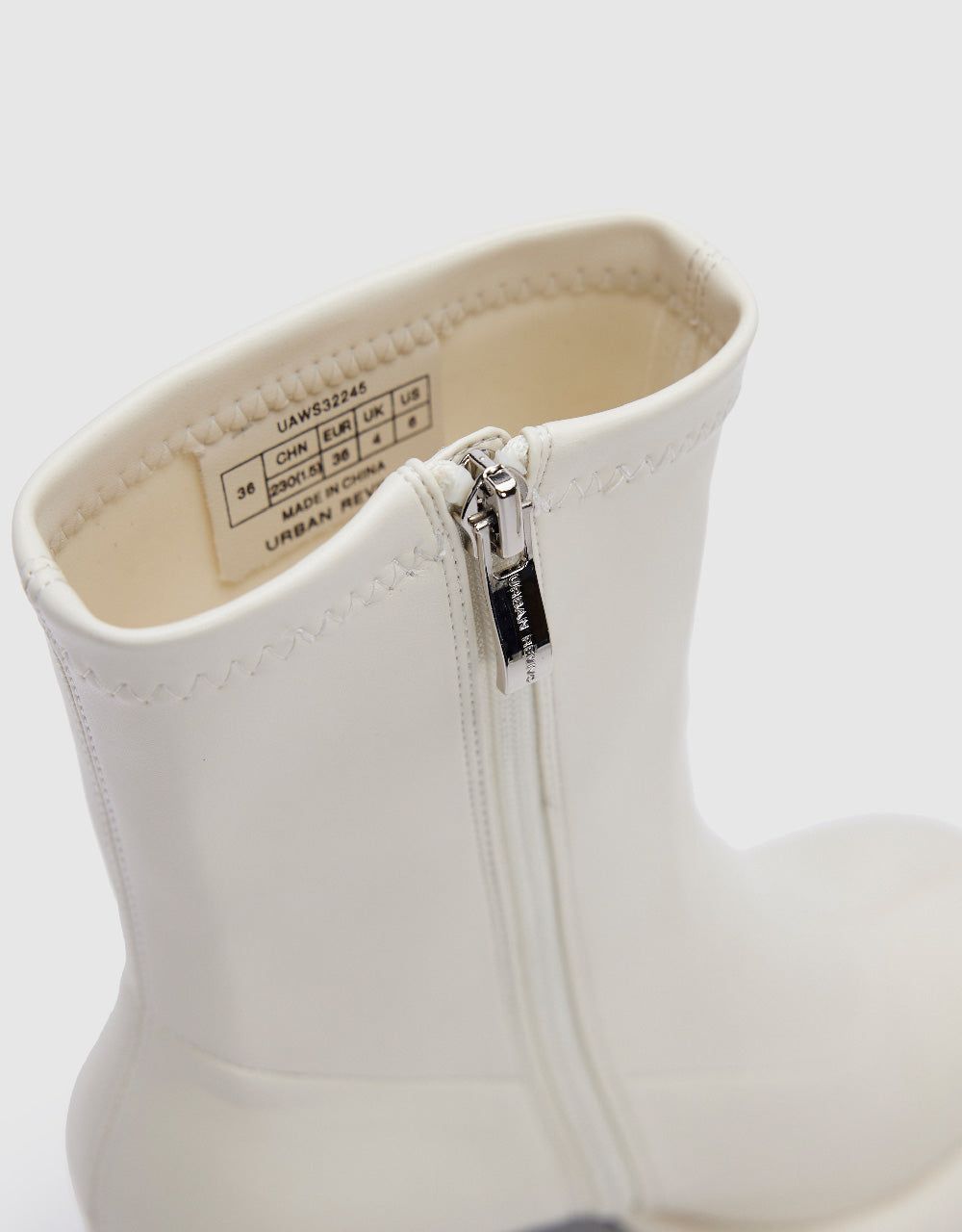 Round Toe Heeled Boots sold by Urban Revivo product image thumbnail 5