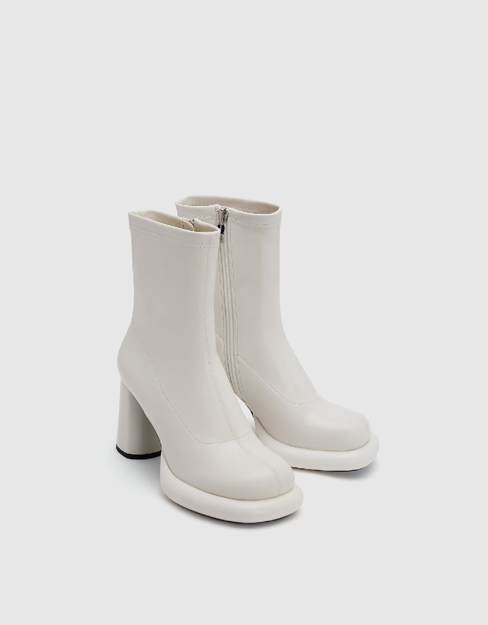 Round Toe Heeled Boots sold by Urban Revivo