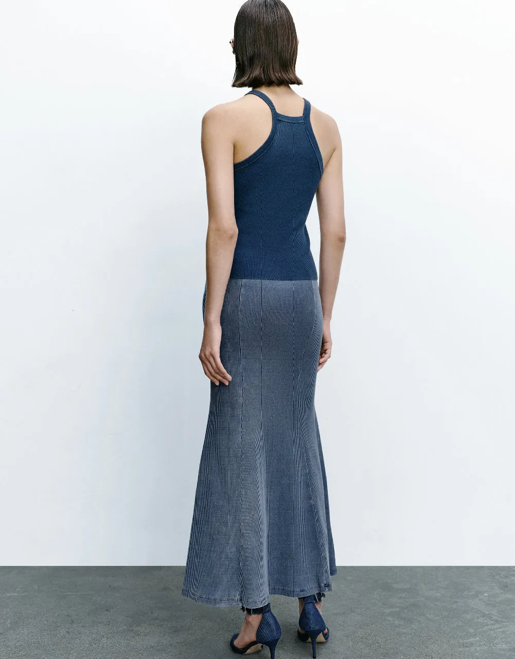 Rib Knitted Tank Top sold by Urban Revivo product image thumbnail 3